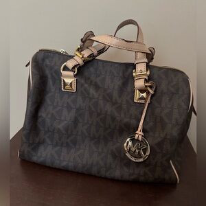 Michael Kors Grayson top handle satchel bag